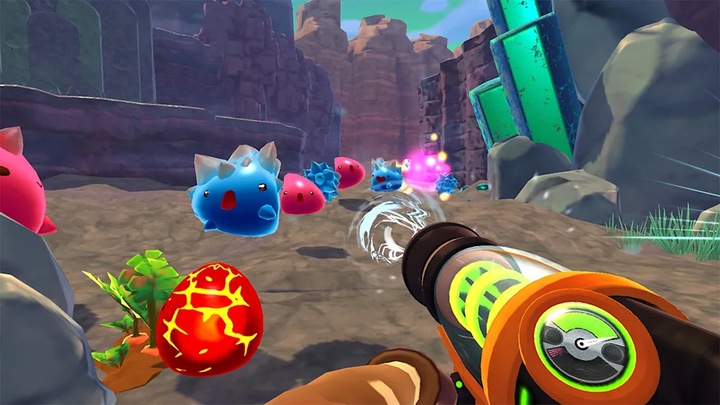 Actual product image Cognac Park Slime Rancher - Plortable Edition (Switch, Switch Lite, Switch OLED)