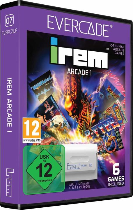 Actual product image Blaze Evercade IREM Arcade Collection 1 Cartridge (Evercade, EN, DE)