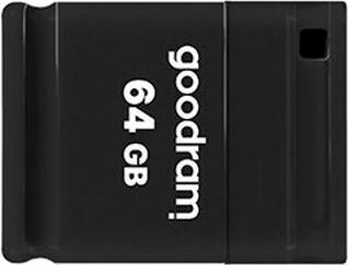 Actual product image Goodram UPI2 USB flash drive 64 GB Type-A 2.0 Black (64 GB, USB 2.0)