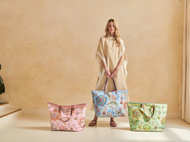 Image du produit PIP Studio Tilda Tragetasche large Hakuna grün 66x20x44cm