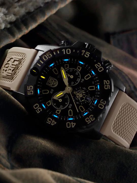 Actual product image Luminox Navy Seal Chronograph 3580 Series (Chronograph, Swiss made, 45 mm)