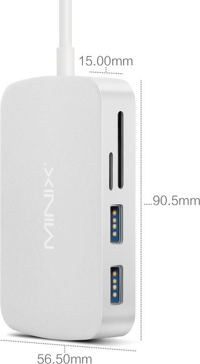 Produktbild Minix Neo C (USB-C, 3 Ports)