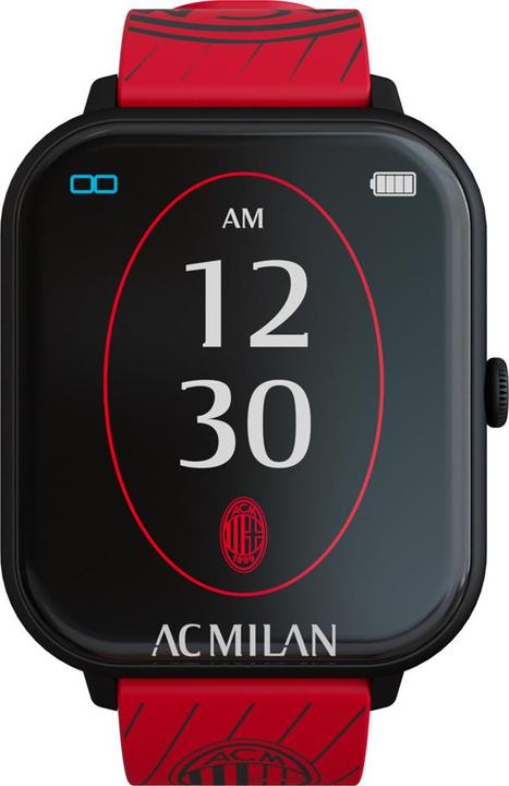 Produktbild Techmade Smartwatch AC MILAN con Cinturino pattern Red Devil - MIL1 (TM-SWFOOT-MIL1)
