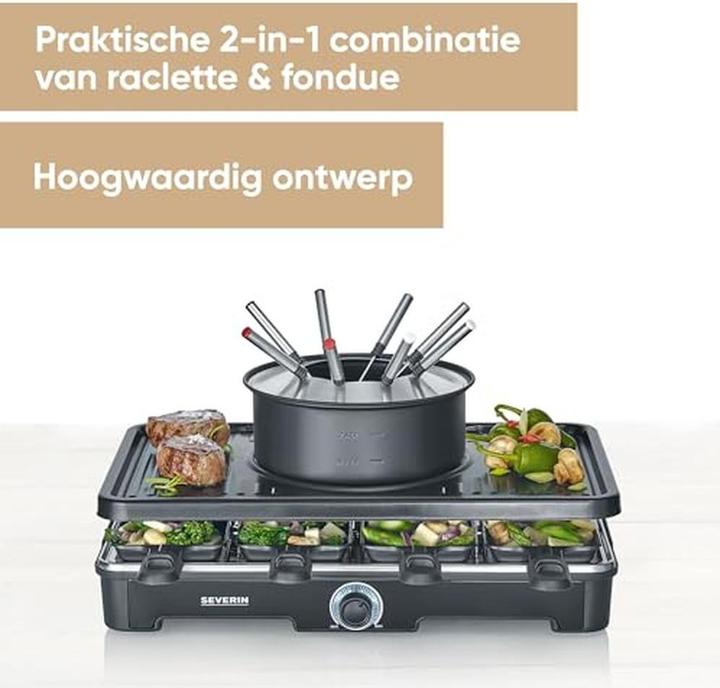 Productafbeelding Severin SEV IFA raclette/fondue combi