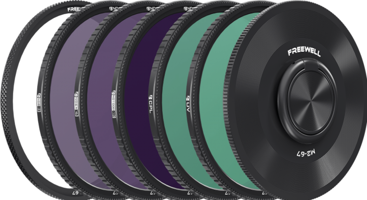 Produktbild Freewell Five filters kit M2 Series (67 mm, ND- / Graufilter, Polarisationsfilter, UV-Filter)
