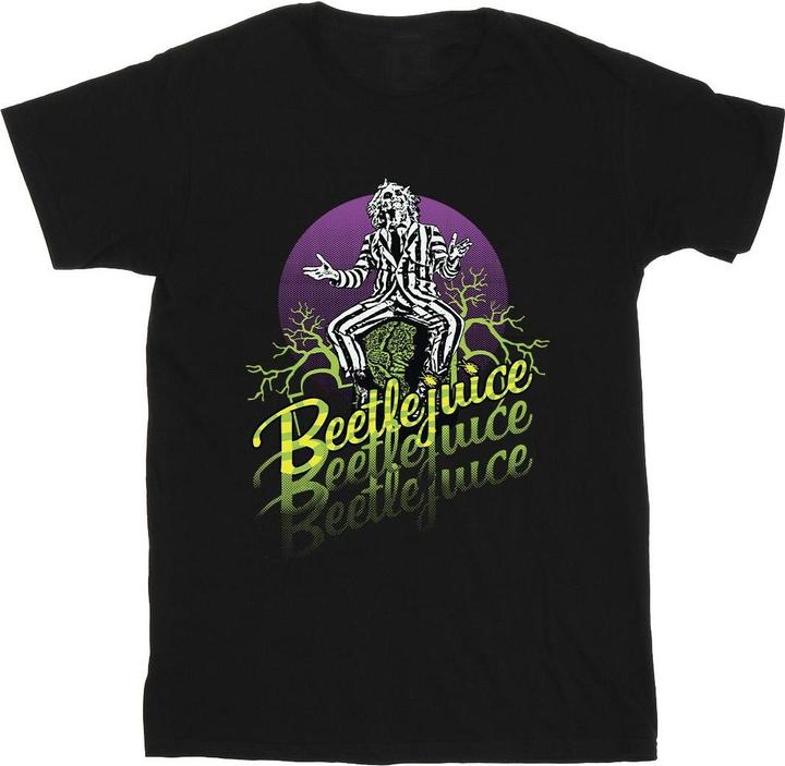 Produktbild Beetlejuice Lila Kreis TShirt (XXL)