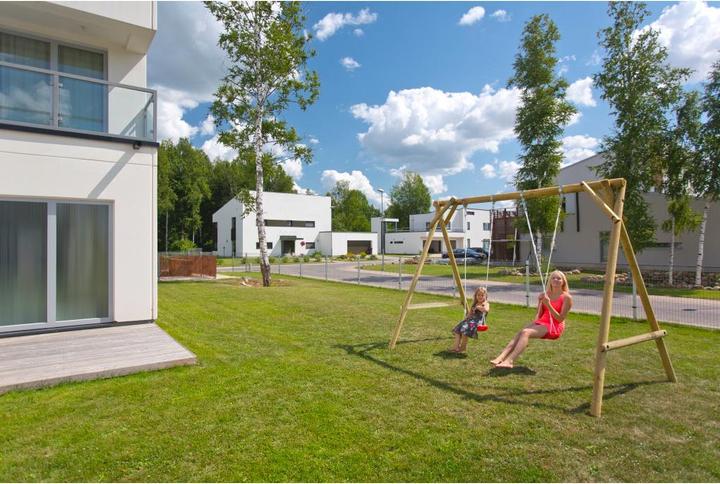 Produktbild Colibri Rundholzkinderschaukel mit 2 Schaukelbrettern