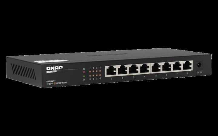 Productafbeelding QNAP QSW-1108-8T, 8-poorts 2,5GbE schakelaar (8 ports)