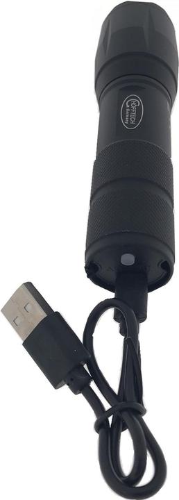 Actual product image ProPlus Torch tactical 5W LED + 3W COB 2-in-1 rechargeable (12.50 cm)