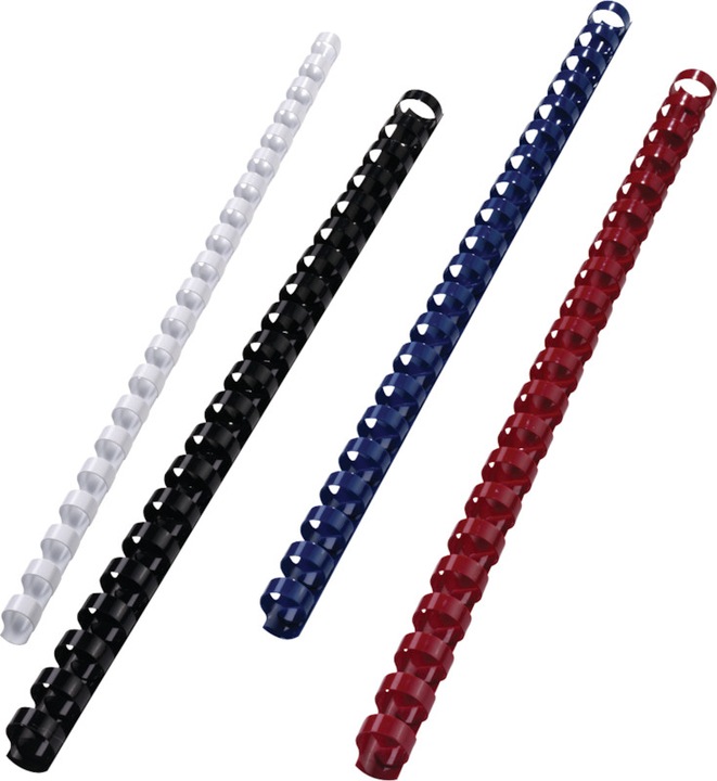 Actual product image GBC Plastic binder spine round
