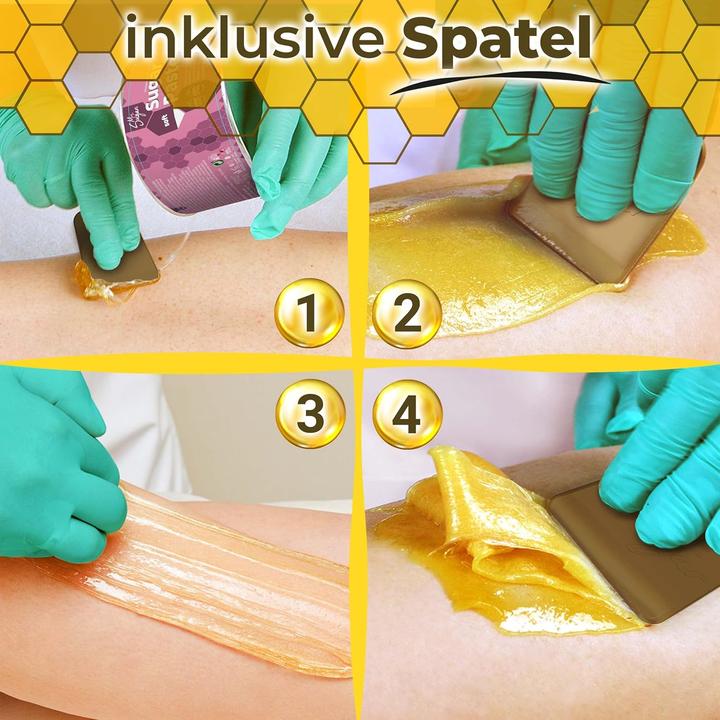 Produktbild Mr. Wax Sugar Paste - Zuckerpaste mit Spatel (550 g)