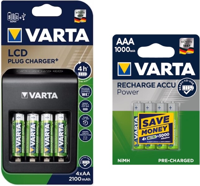 Produktbild Varta LCD Plug Charger Kit