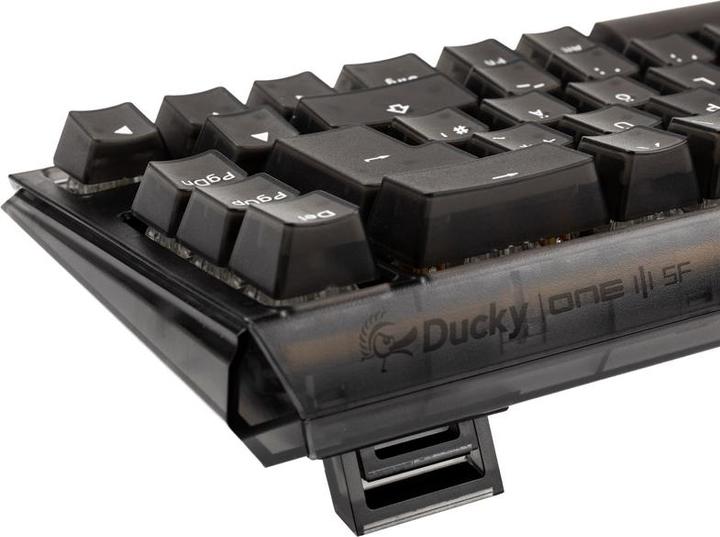 Produktbild Ducky One 3 Aura Black SF Gaming Tastatur, RGB LED - MX-Silent-Red (DE, Kabelgebunden)