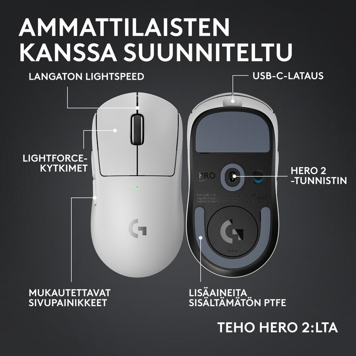 Produktbild Logitech Pro X Superlight 2c Wireless (Kabellos)