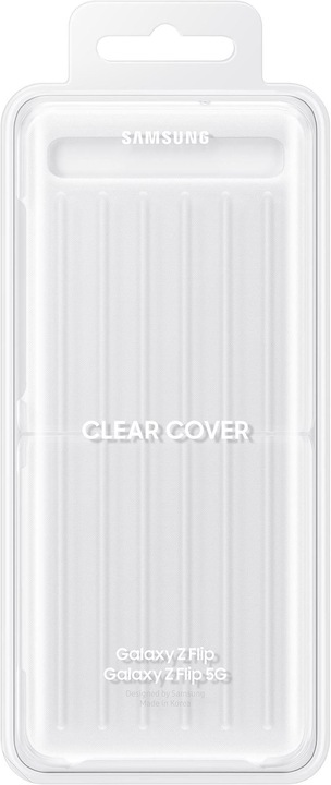 Actual product image Samsung Clear Cover (Samsung Galaxy Z Flip 5G)
