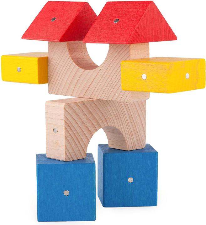 Image du produit Holzecke Magnetische Holzblöcke Mini Farbe