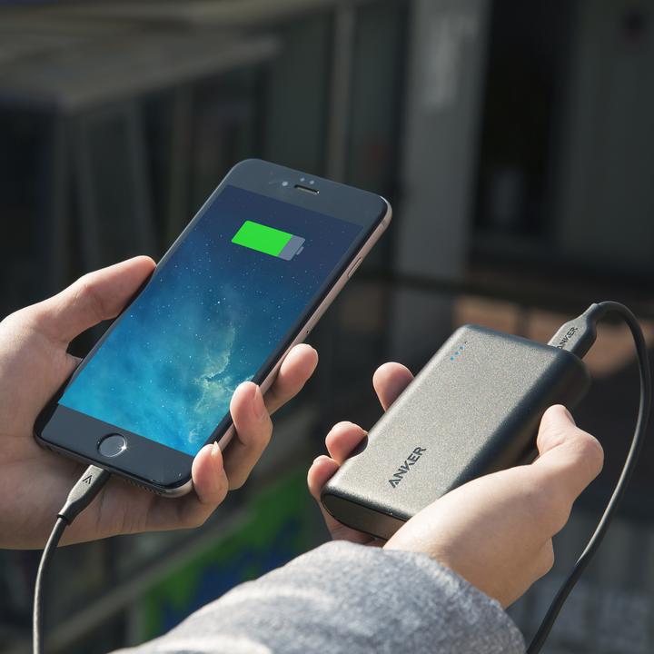 Image du produit Anker Banque d'alimentation PowerCore 10000mAh, noir (10000 mAh, 36 Wh)
