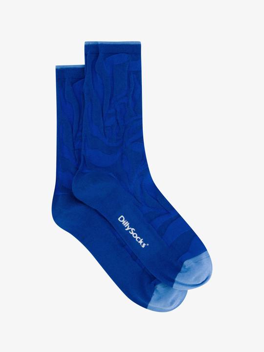 Actual product image DillySocks Chaussettes "Premium crumbled indigo" bleu (Single pack, 39 - 41)