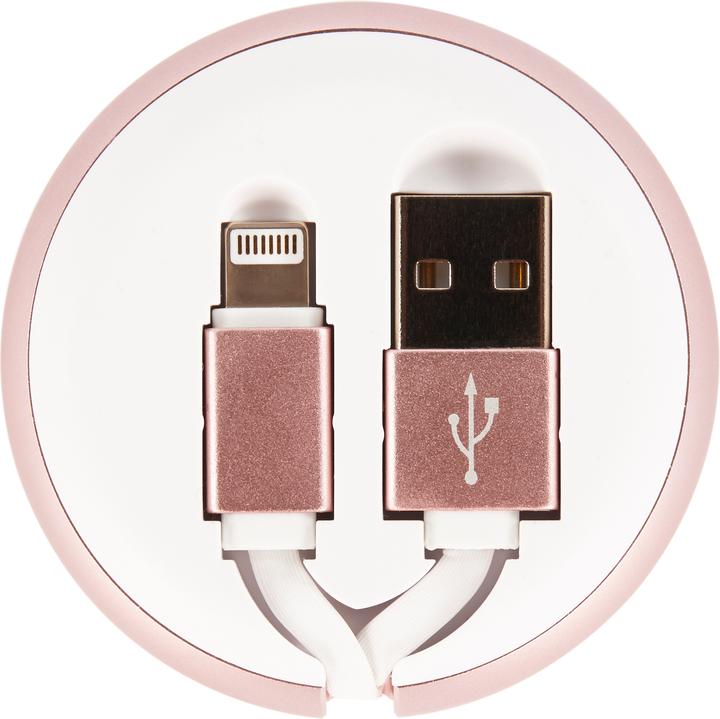 Produktbild Richmond & Finch Lightning-Kabel mit Aufrollbox (0.90 m, USB 2.0)
