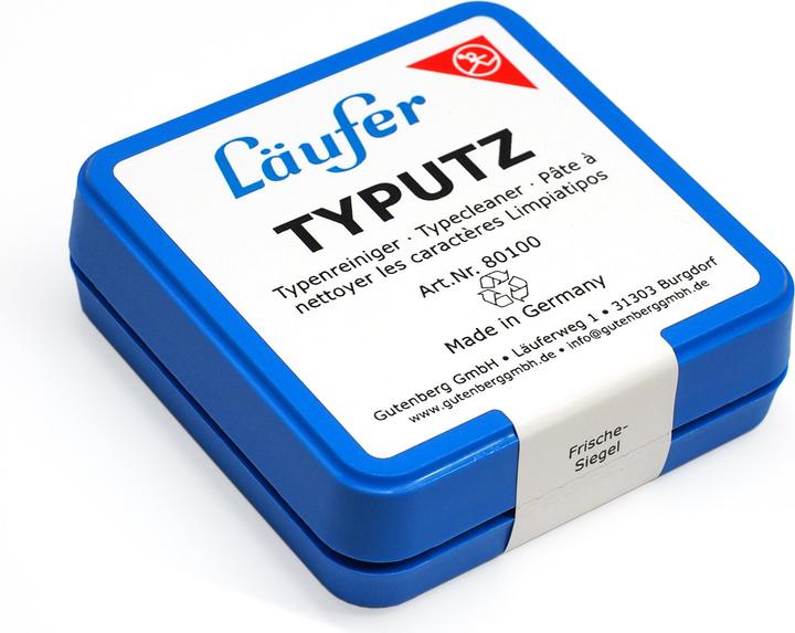 Produktbild Läufer Typutz - Typenreiniger