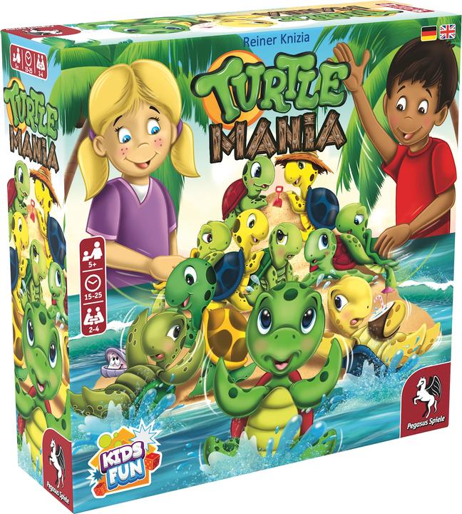 Produktbild Pegasus Turtle Mania (Deutsch, Englisch, 2 - 4 Spieler)