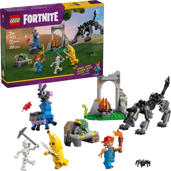 Produktbild LEGO Das Lager von Schali und der Zündkerzenkünstlerin (LEGO Fortnite)