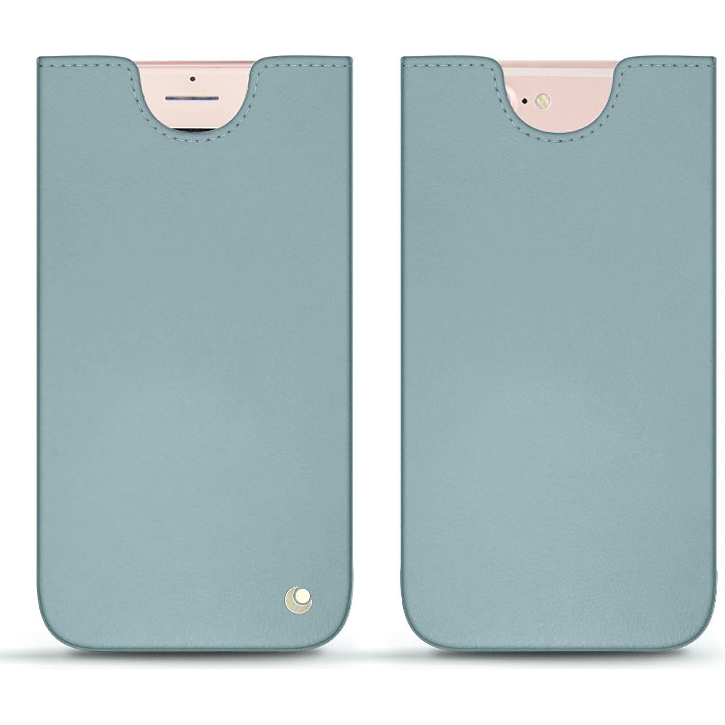 Noreve Lederschutzhülle (Apple iPhone 7 Plus), Smartphone Hülle, Blau