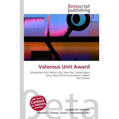 Valorous Unit Award, Fachbücher