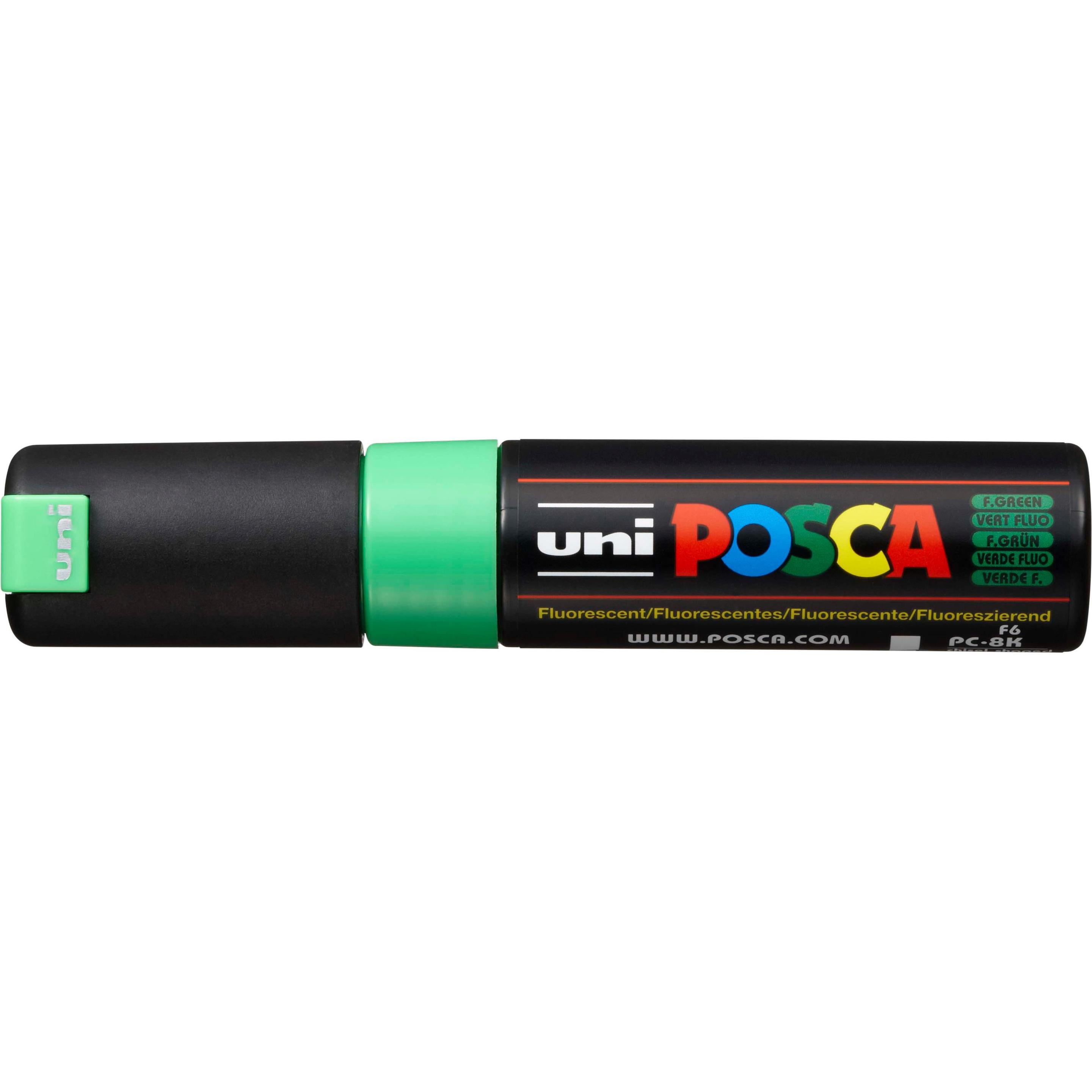 Posca, Marker, Marker PC-8K Keilspitze (Grün, 8 mm, 1 x)