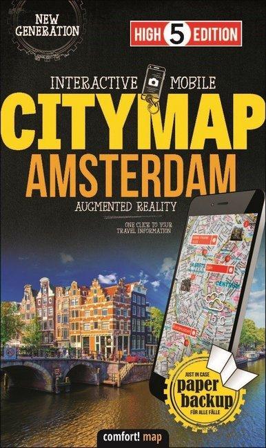 Produktbild High5 Stadtplan Amsterdam 1:15 000