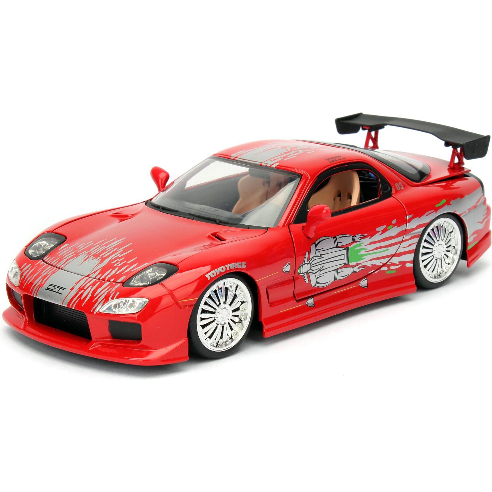 Jada Modello diecast della Mazda RX-7 di Dom (Fast & Furious)