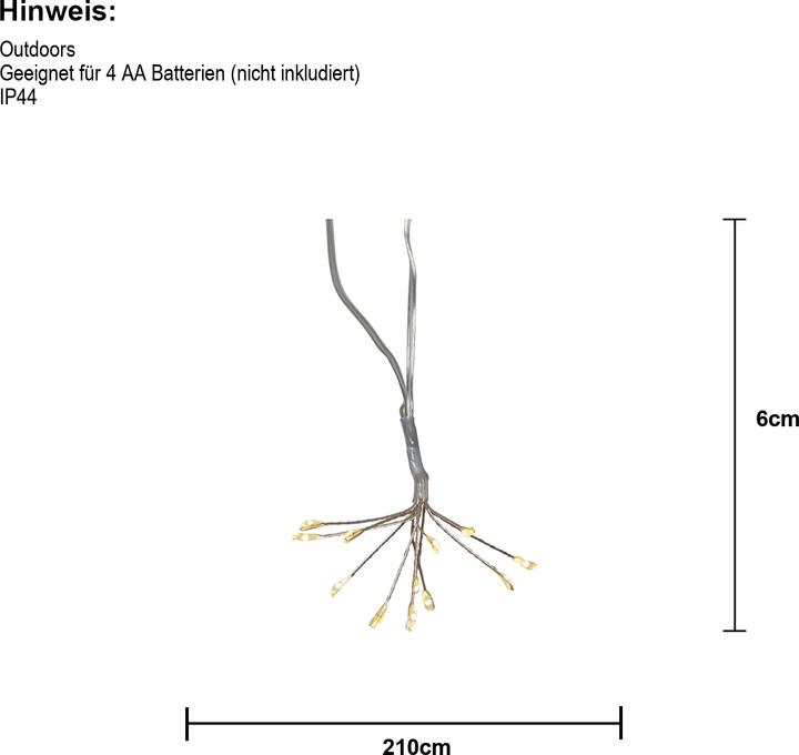 Actual product image Star Trading Dew Drop Flower light chain (2.10 m)