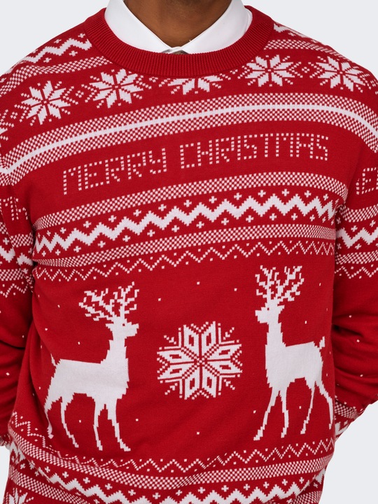 Actual product image Only & Sons ONSXMAS jumper knitted jumper (M)