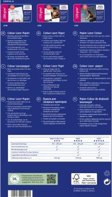 Produktbild Avery Premium Colour Laser Papier (200 g/m², A4, 100 Stk.)