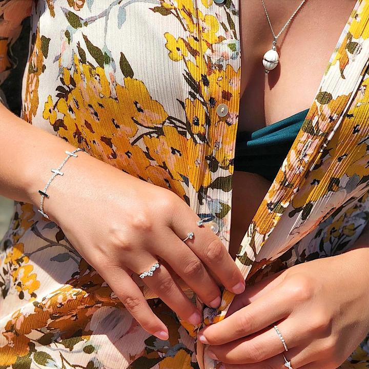 Immagine prodotto Candy Bracciale Tanea, argento 925 (20 cm, Argento 925, Argento 925)