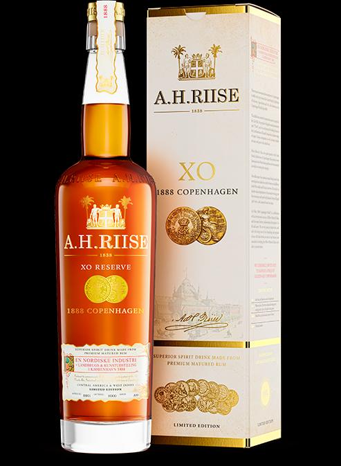 Immagine prodotto A.H.Riise 1888 Medaglia d'oro al rum di Copenaghen (1 x 70 cl)