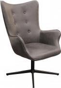 Produktbild Home Deco Factory sessel helsinki pu grau