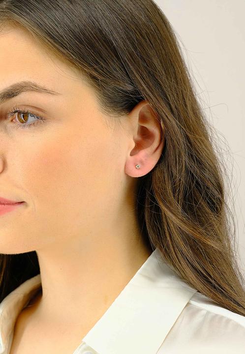 Image du produit Muau Boucles d'oreilles (750/18 K Or jaune)