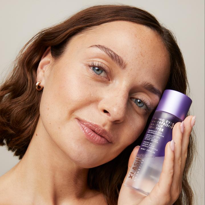 Actual product image Xlash Skincare - Caring Eyes Waterproof Make-up Remover 100 Ml (Make-up remover, 100 ml)