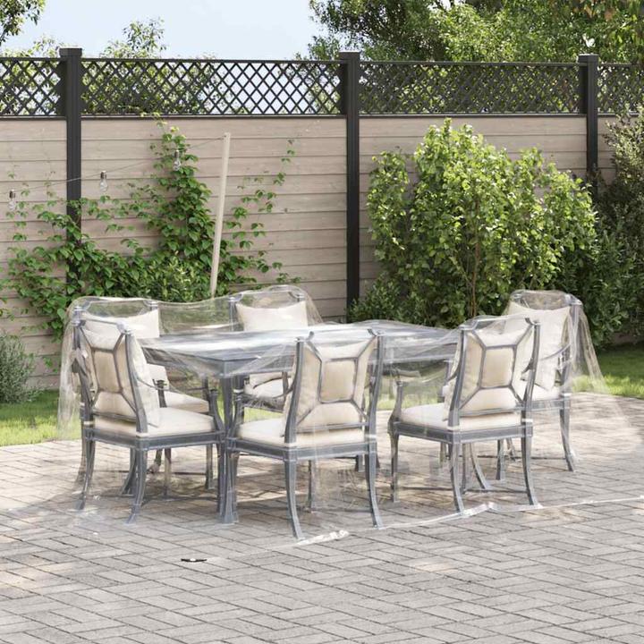 Productafbeelding vidaXL durchsichtige Plane (4 x 3 m)