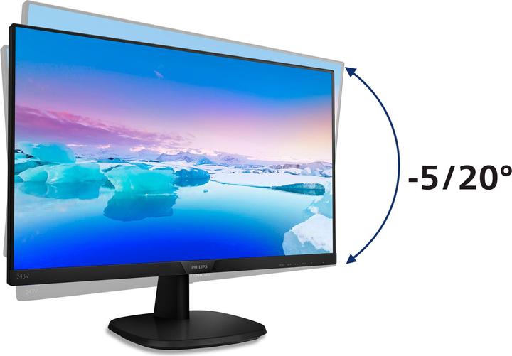 Productafbeelding Philips 243V7QJABF (1920 x 1080 Pixels, 24")