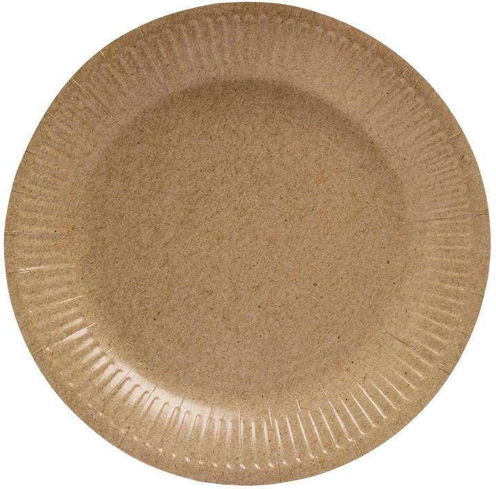Actual product image PROnappe 20 paper plates Ø 23.0 cm (20x)