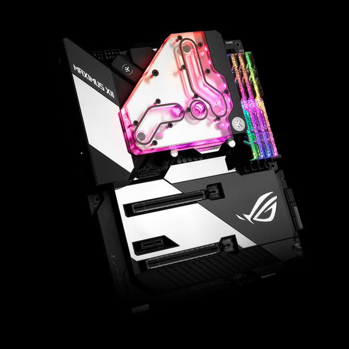 Produktbild EKWB EK-Quantum Momentum VRM Bridge ROG Maximus XII Formula D-RGB - Acryl