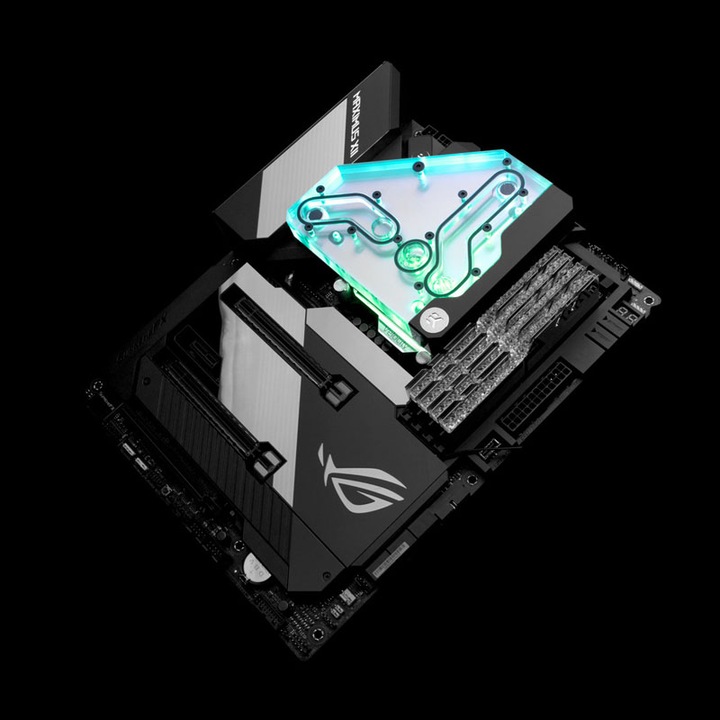 Produktbild EKWB EK-Quantum Momentum VRM Bridge ROG Maximus XII Formula D-RGB - Acryl