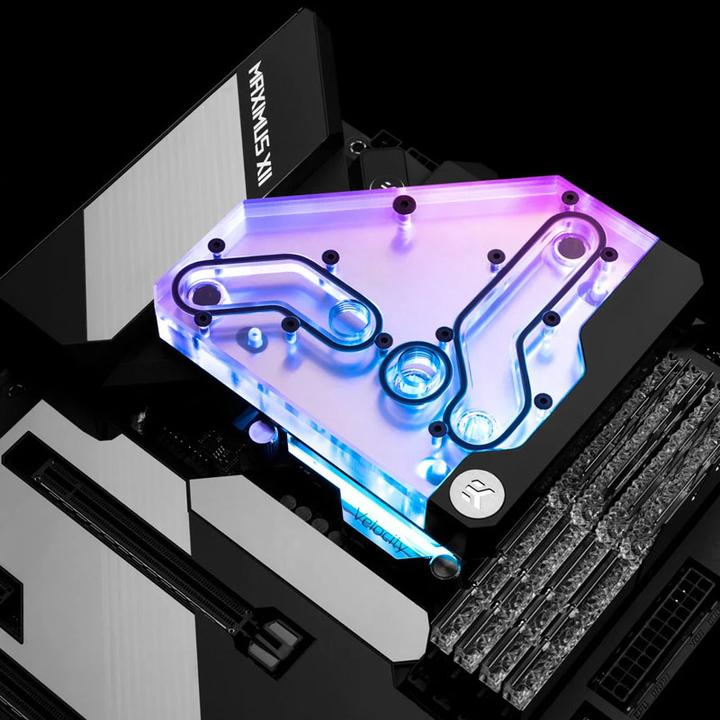 Produktbild EKWB EK-Quantum Momentum VRM Bridge ROG Maximus XII Formula D-RGB - Acryl