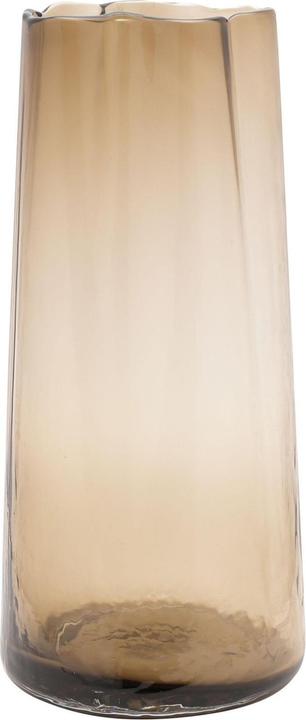 Hestia Grosse Glasvase geriffelter Rand