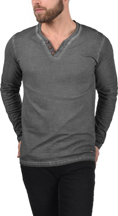 Immagine prodotto Solid Tinox - Maglie a manica lunga Con Collo A V da Uomo In Cotone 100% (S)