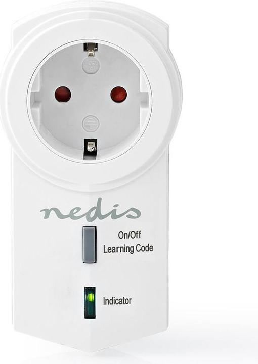 Image du produit Nedis Prise RF ON/OFF Extension de la portée du maillage RF Schuko type F 3680 W Blanc