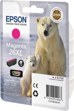Produktbild Epson Original Tintenpatrone T2633, XL (M)