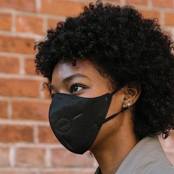 Image du produit AirPop Masque d'hygiène Light SE 1 pièce, noir (1 x)
